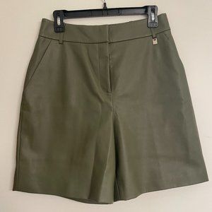 Ted Baker Faux Leather Shorts